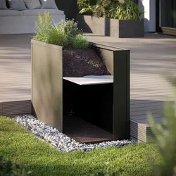 KGT Zwischenboden für KGT Aluminium-Hochbeete,silber,