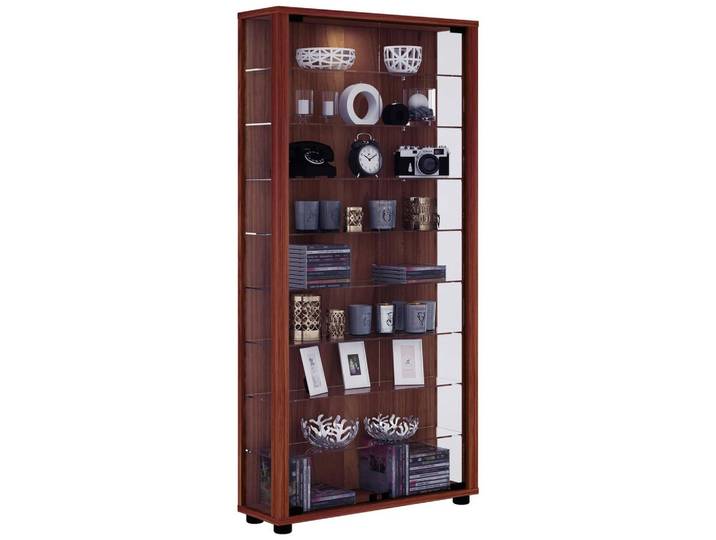 VITRINE Lumo Maxi Nussbaumfarben