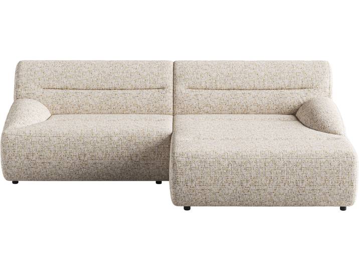 Ecksofa SIT & MORE Scrabble , beige (cappuccino), B:260cm H:80cm T:162cm, 100% Polyester, Sofas, Ecksofa, Modernes Design in verschiedenen Stoffarten