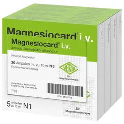 Magnesiocard i.v. 3 mmol Injektionslösung