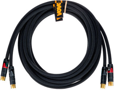 Vovox vita protect A 2x 3,5m RCA/RCA Schwarz