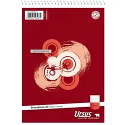 Ursus Stenoblock Ursus Basic 040539000 DIN A5 lin. 60g 40Bl