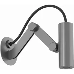 Kludi ASANA Tubeflex Mini-Kopfbrause 69210N2-00 Verstellbar Wandmontage Brushed Gunmetal PVD