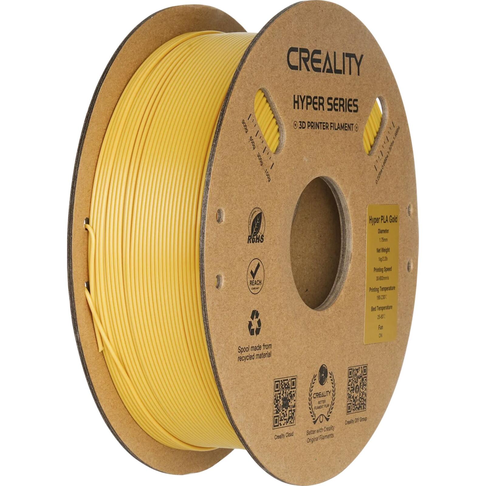 Creality Filament Hyper PLA Gold, 1kg 3301010415