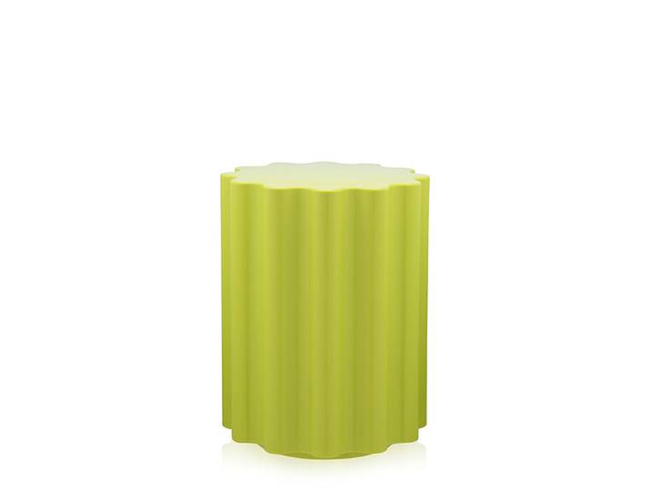 Kartell Taburett Colonna grün, Designer Ettore Sottsass, 46 cm