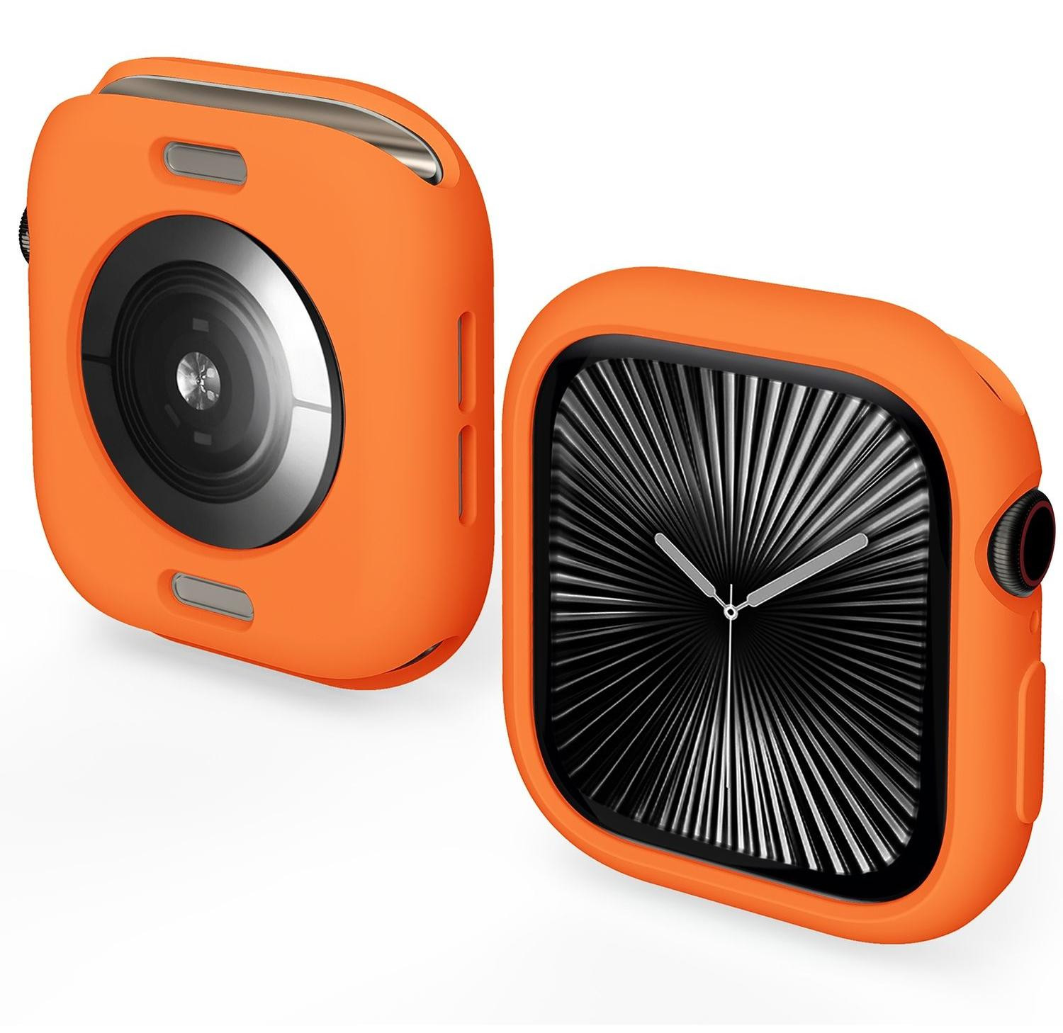 Candy Design TPU hoesje voor Apple Watch Series 10 46mm - Oranje