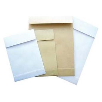Neutral Falttasche recycelt, B4, 250 x 353mm, weiss, Krpa, Preis je 1 Verpackung, 5x5Stk, EOL (25 Stk.) (65130878)