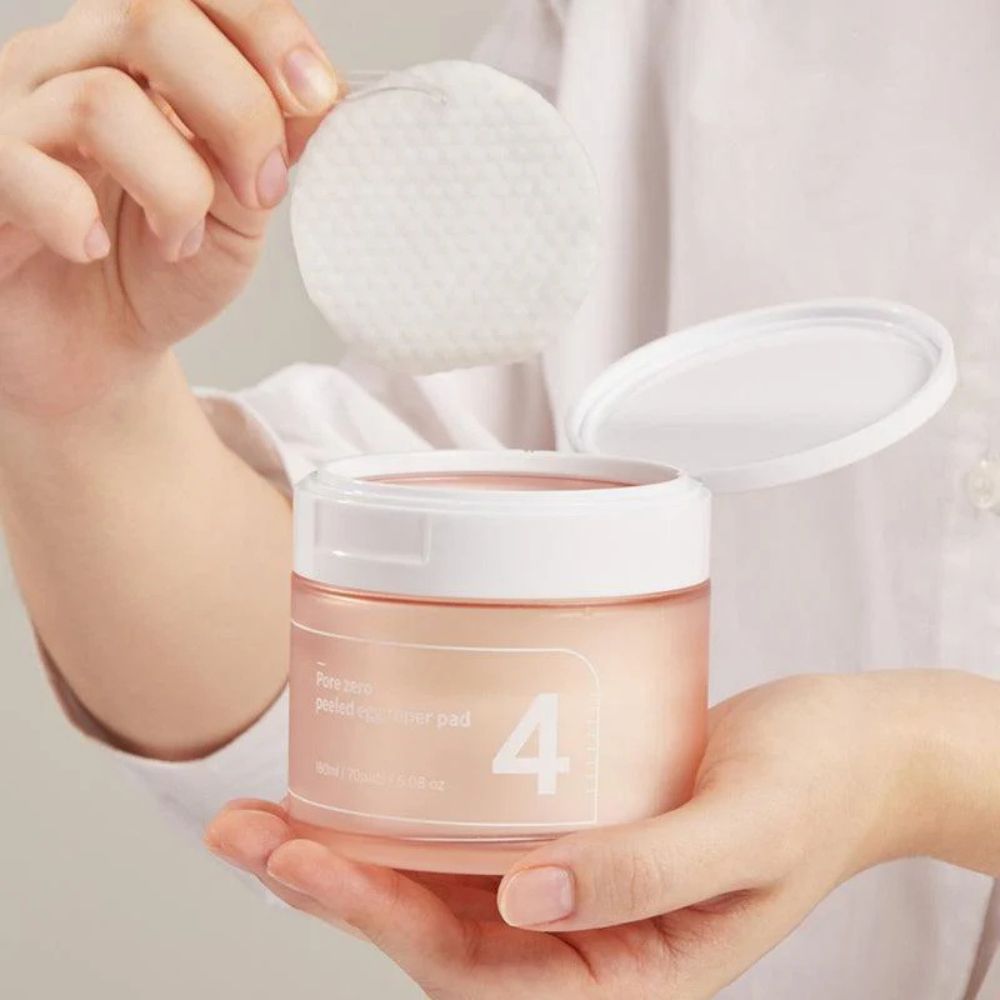 Numbuzin No.4 Pore Zero Peeled Egg Toner Pad Gentle Exfoliation 70mL