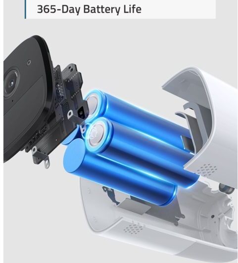 EUFY Cam 2 Pro 2K WiFi Security Camera System - 2 Cameras