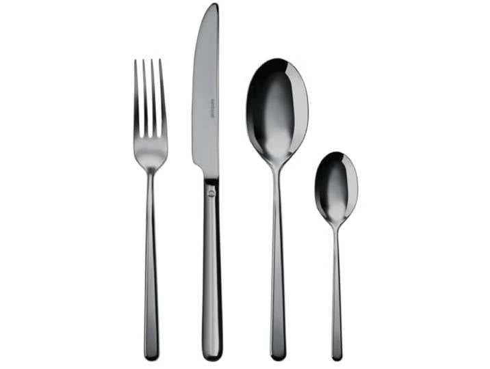Sambonet 52713B81 Besteck-Set, 24 Stück, Schwarz