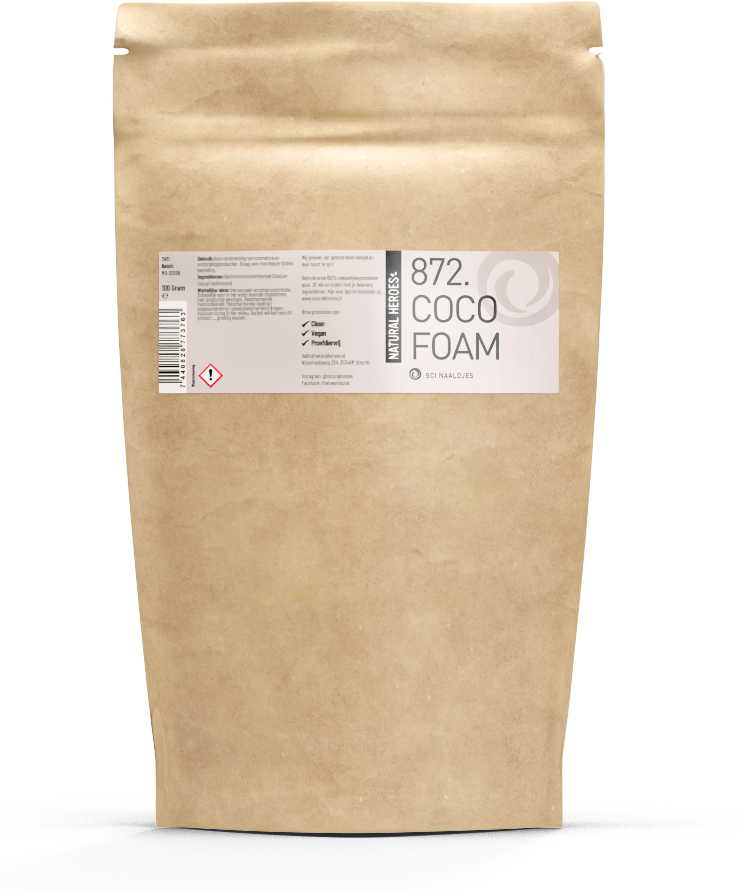 Natural Heroes CocoFoam SCI - Naaldjes (Grote bubbels, Sulfaat-vrij) - 5 kilo