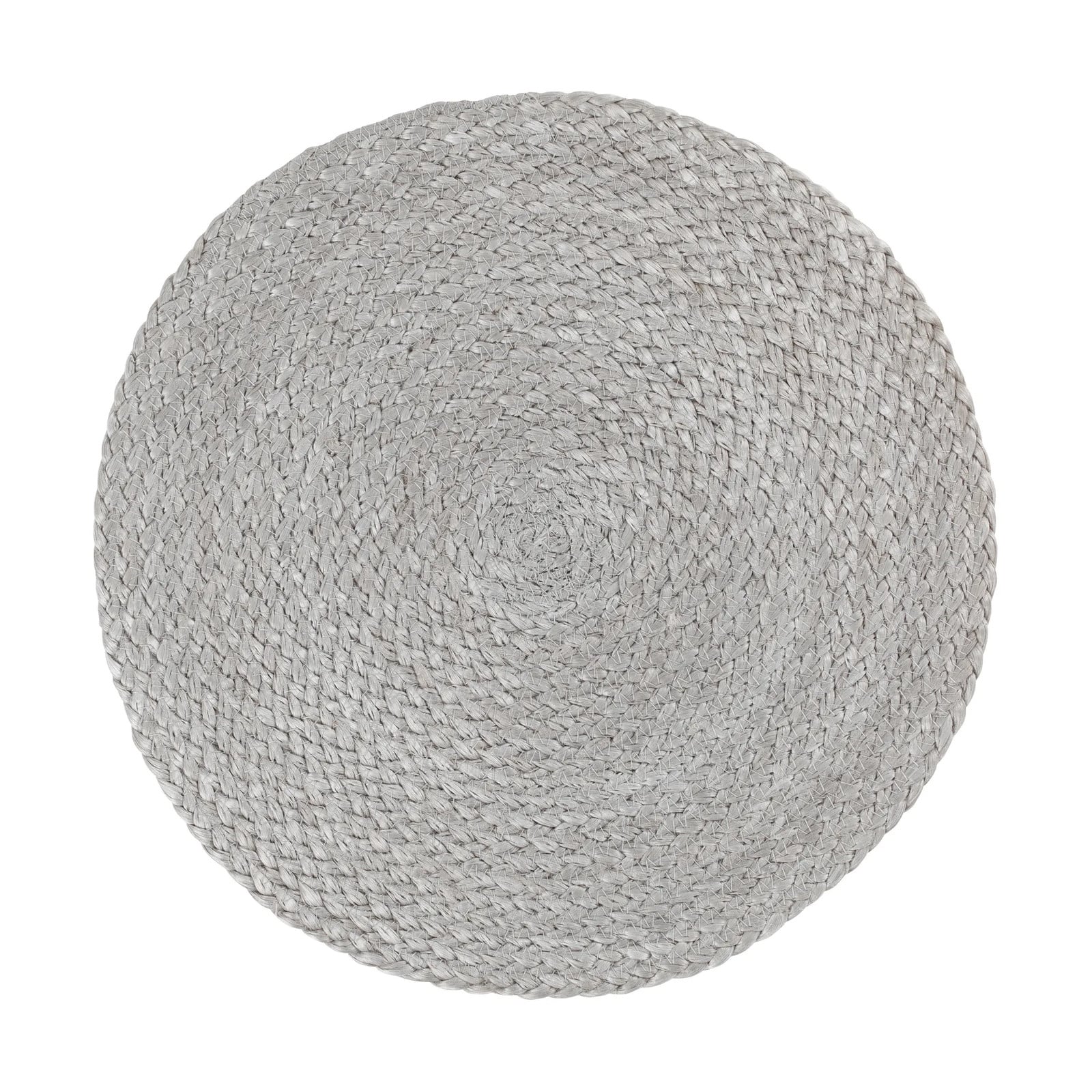 Dixie Elin placemat Silver grey Ø38 cm