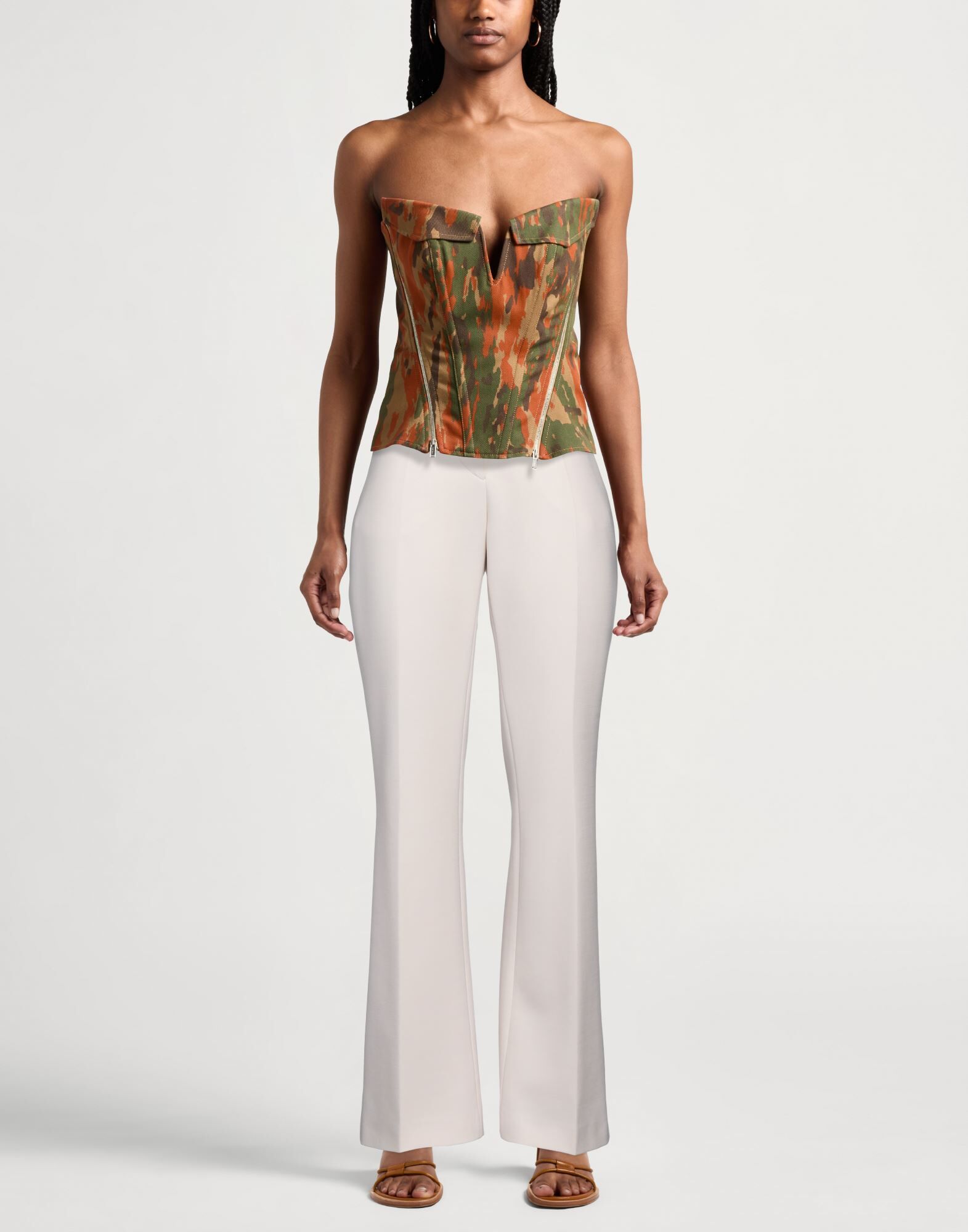 Lee Pantalones Mujer Hueso 38 Mujer
