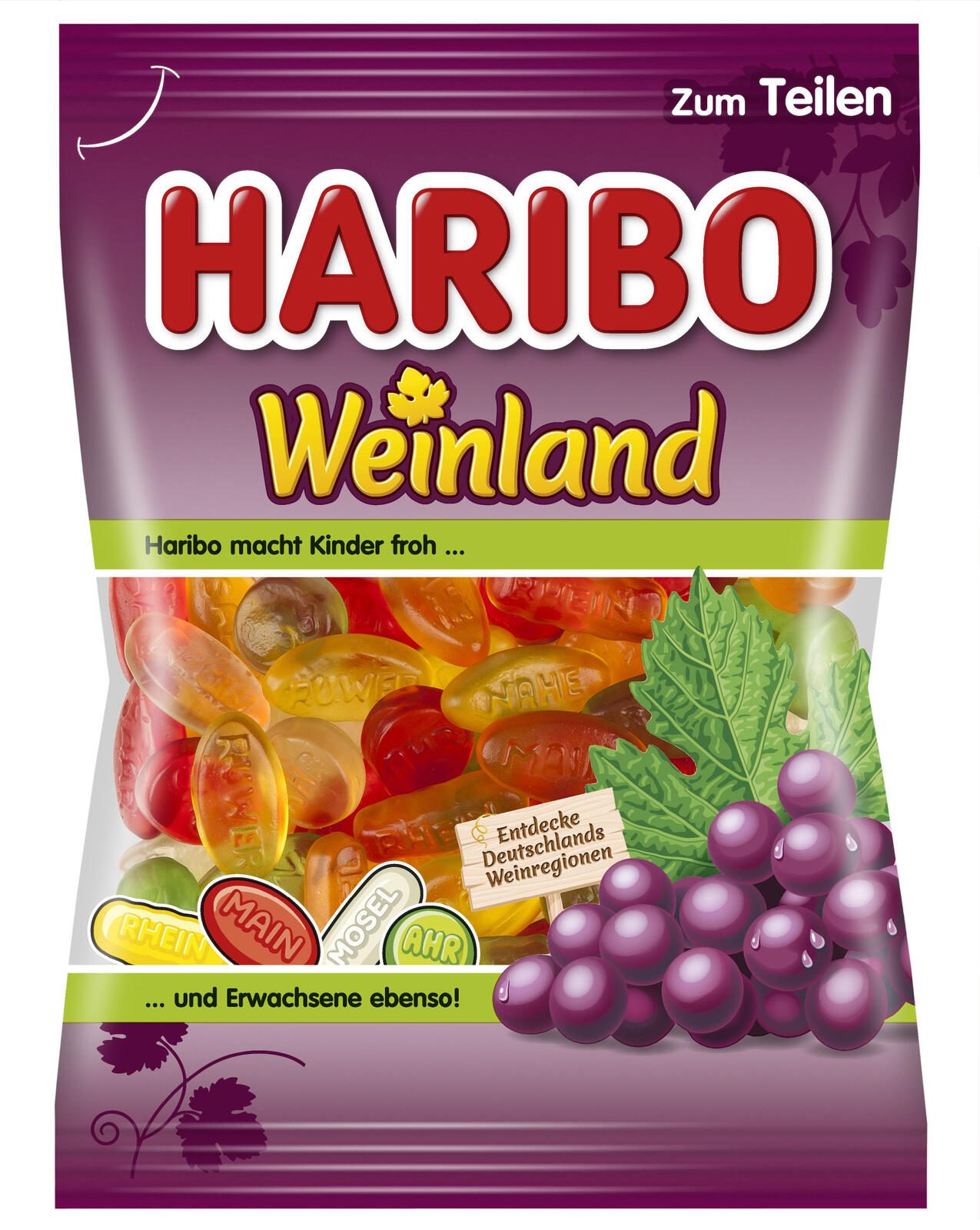HARIBO Weinland Fruchtgummi 175,0 g 10051170