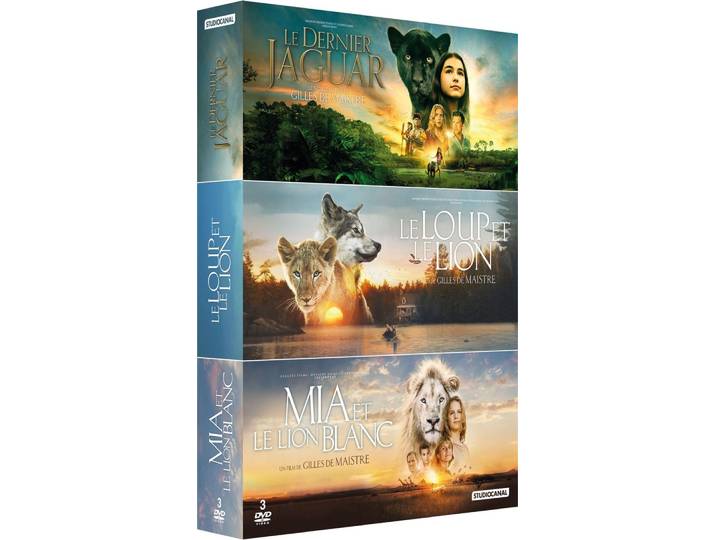 Le Dernier Jaguar + Le Loup et le lion + Mia et le loup blanc