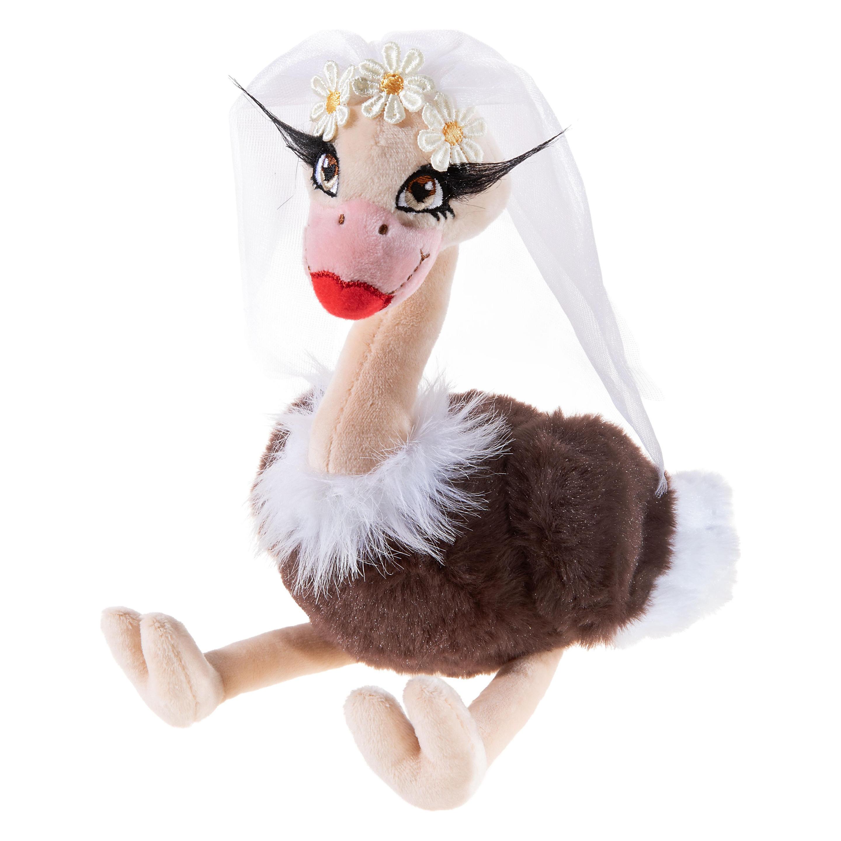 Heunec CharakTier Brautstrauss, Kuscheltier, Plüschtier, Stofftier, 23 cm, 326071 (14 cm) (4001750326071-4001750326071)