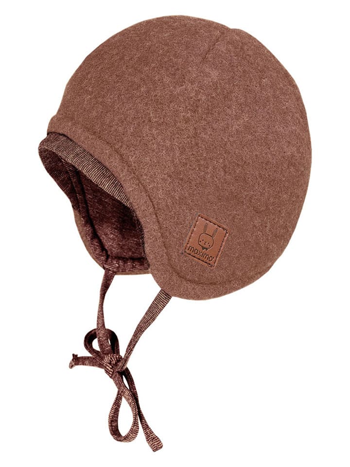 MaxiMo Woll-Mütze in Altrosa - 41 cm