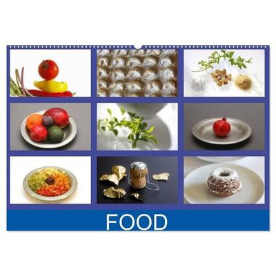 Food (Wandkalender 2027 DIN A2 quer), CALVENDO Monatskalender