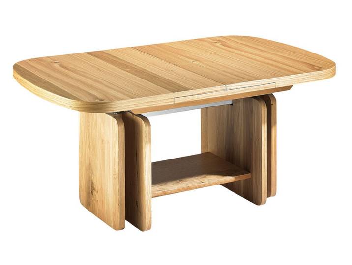 Couchtisch 110-155 x 70 cm Asteiche