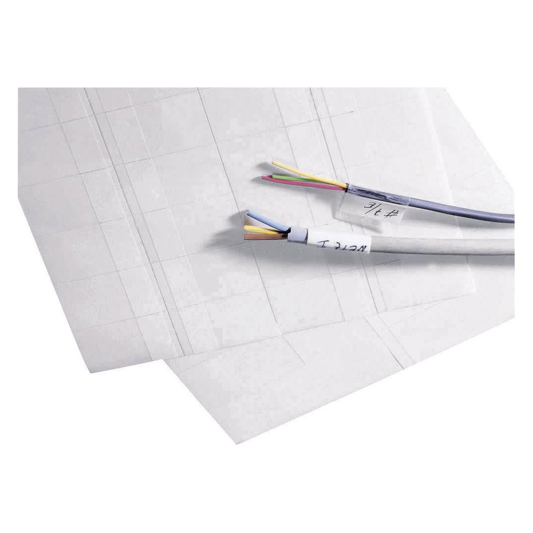 TE Connectivity Kabelmarkierer, selbstklebend mit Schutzlaminat (5-1768016-4)