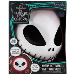 Paladone Products, Nachtlicht, L'etrange Noël de Mr. Jack lampe Masque Jack Skellington avec détecteur de mouvement 23 cm