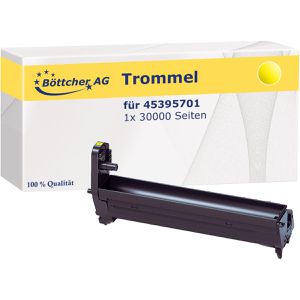 Böttcher-AG kompatibel für Trommel  für Oki 45395701 30000 Seiten gelb