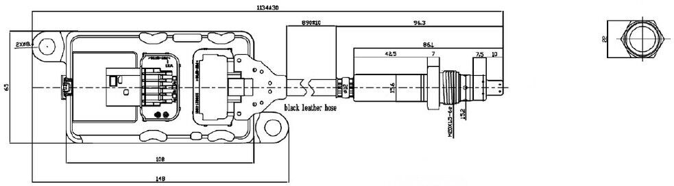 DINEX 51029 NOx sensor
