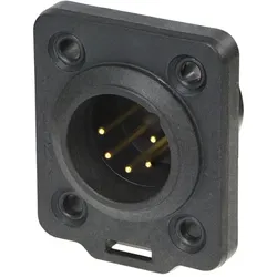 Neutrik XLR 5P Connector - female IP65 - Neutrik XX HD Box mit 25 Stück - (goldkontakte - Nickelgehäuse)