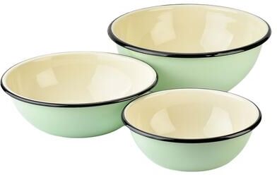 STP Goods Mint Сoolness Enamel Bowl Set of 3