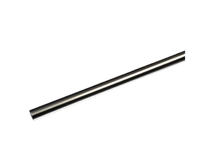 Liedeco Gardinenstange, Stilrohr 16 mm ø Skandinavia L 120 cm Edelstahl