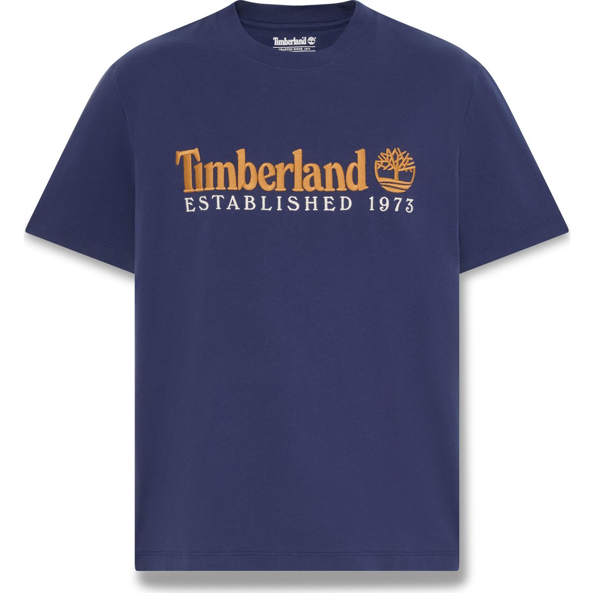 Timberland Mens Short Sleeve Embroidered Tee naval academy XL TBC0YHBRAIH1-XL