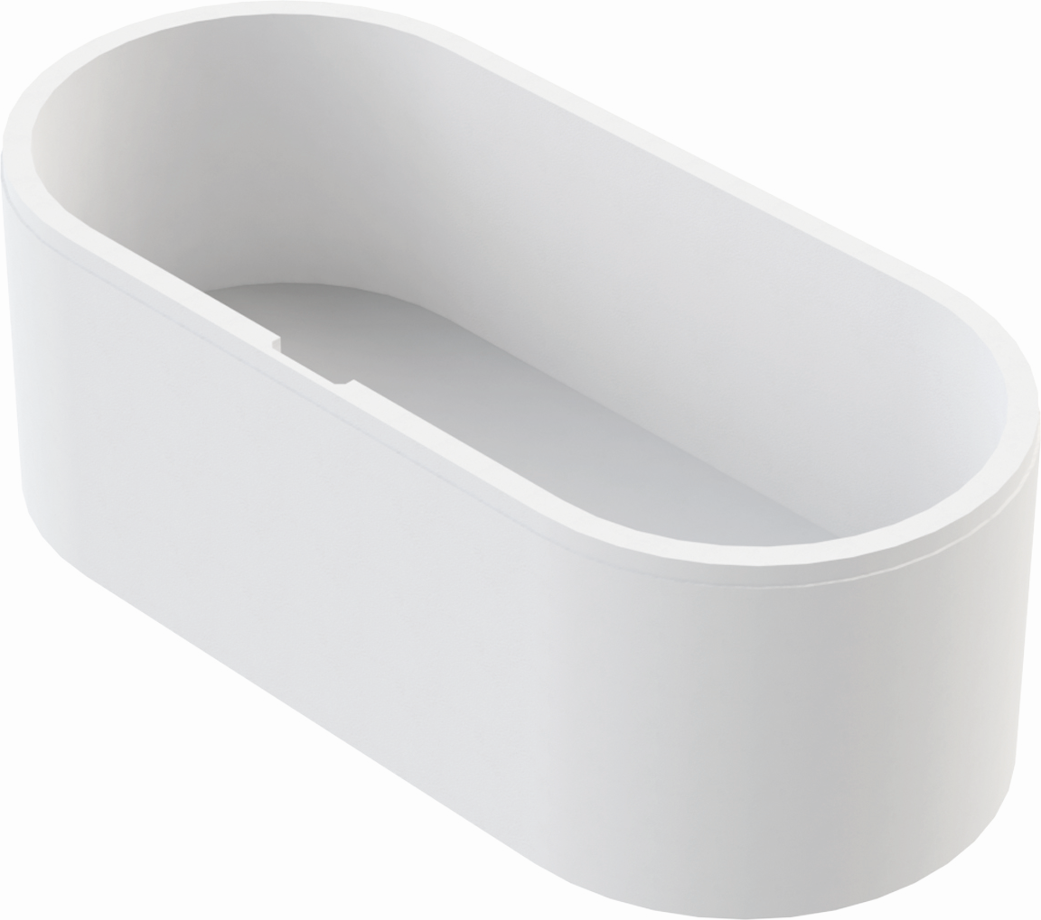 Schedel Duravit support de Starck SW14660 190x90cm, ovale, hauteur 57cm