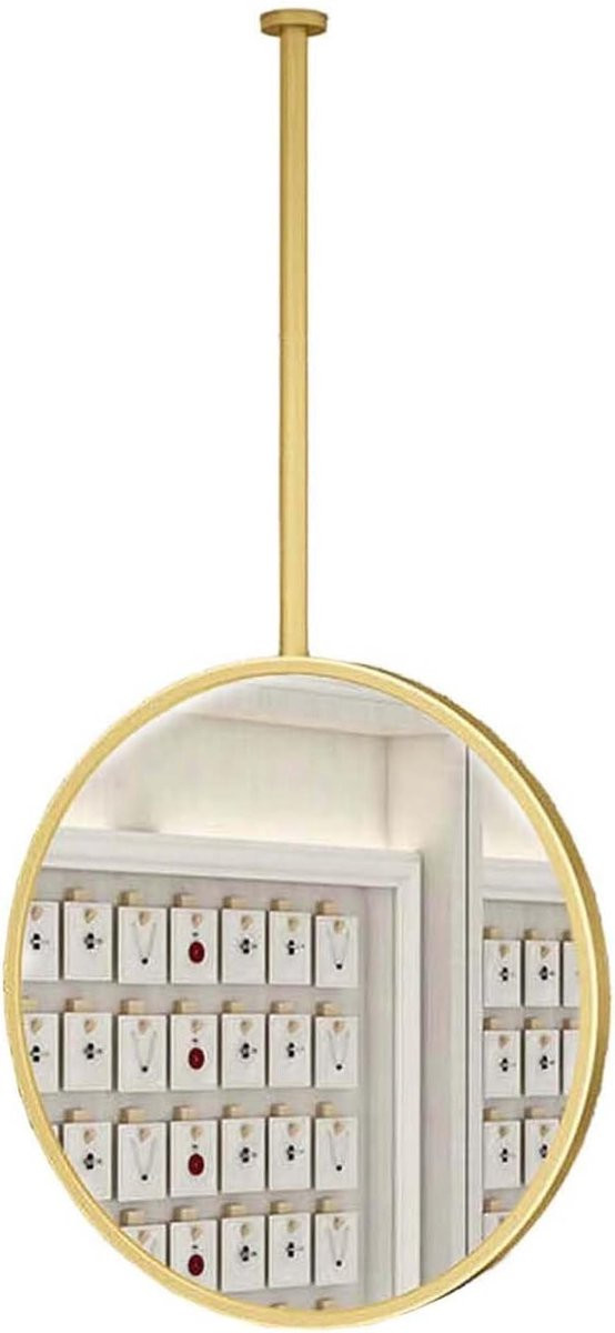 Ronde Wandspiegel voor Badkamer in Goud - 60 cm