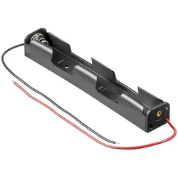 Batteriehalter für 2x Mignon AA 1+1 mit 150mm Anschlusskabel