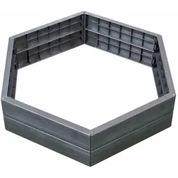 GRAF System Ergo ERGO-Hochbeet-System, inkl. Steckverbinder, Kunststoff, H 25 cm, 6er Set