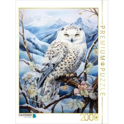 CALVENDO Puzzle Schneeeule | 2000 Teile Lege-Größe 90x67cm Foto-Puzzle für glückliche Stunden, Sonstige von , Calvendo Puzzle