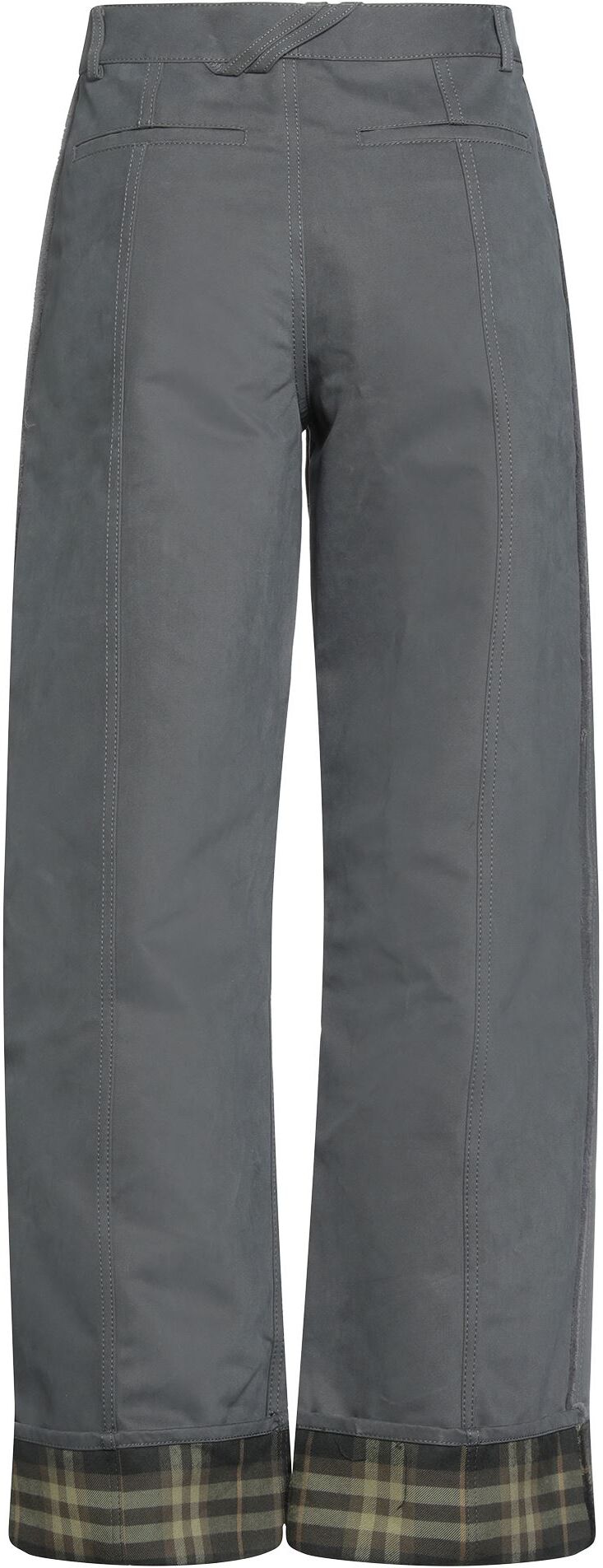 Burberry Pantalones Mujer Plomo 38 Mujer