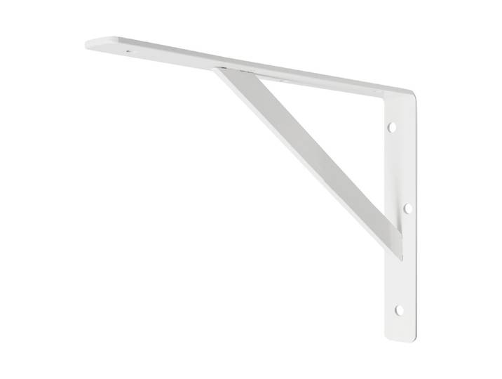 Stegkonsole Weiss 30 × 300 mm max. 220 kg