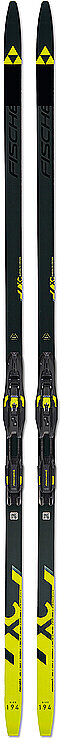 FISCHER Langlaufski Set Classic Superlite Crown IFP + BDG Control Step in schwarz   184 B