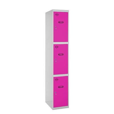 SimonRack Spind Schrank, Metallschrank, Schließfachschrank, Schloss, 1800x300x500 mm - Simonlocker