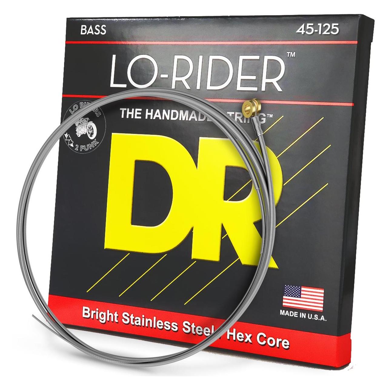 Drift DR Lo-Rider Medium, 5-string, 45-125 (5x, E-Bass, 0.13") (MH5-45)