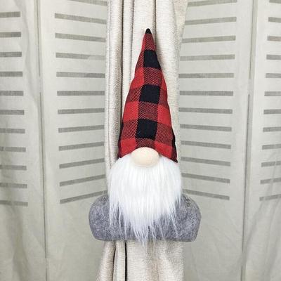 Snug & Styled Christmas Cartoon Doll Door Curtain Hanging Decoration For Festive Window & Holiday Home Decor a