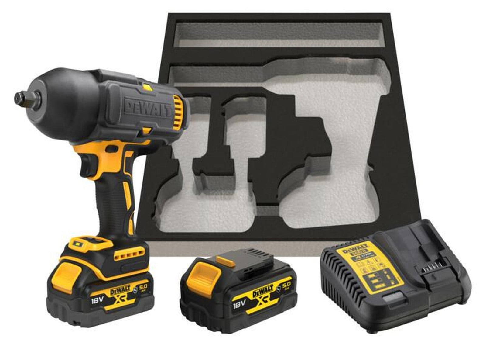 DeWalt accu-slagmoersleutel 18 Volt 5 Ah