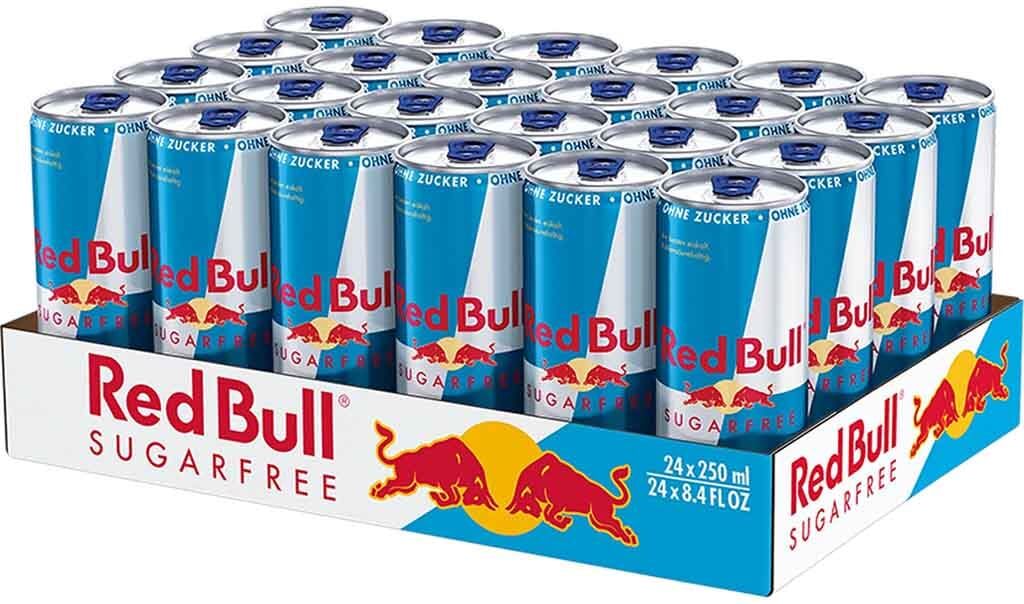 Red Bull Energy Sugarfree - Pantfri - 24 X 250 Ml