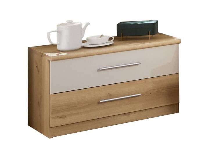 Rottmann Nachtschrank (Paar) PORTLAND, eiche, Holznachbildung