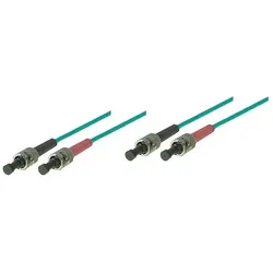 Alcasa 10m ST/ST, InfiniBand/Glasfaserkabel Blau