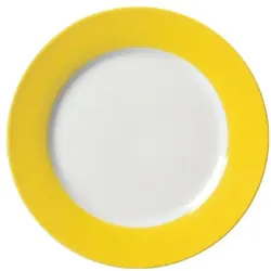 Ritzenhoff & Breker 4-teiliges Dessertteller-Set »Doppio« gelb, 20x2 cm