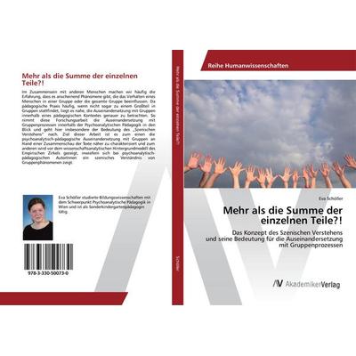 Mehr als die Summe der einzelnen Teile?!, Taschenbuch von Eva Schöller, AV Akademikerverlag, 978-3-330-50073-0
