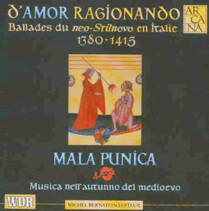 Mala Punica - D'amor Ragionando (Balladen) - Preis vom 10.10.2026 11:48:34 h