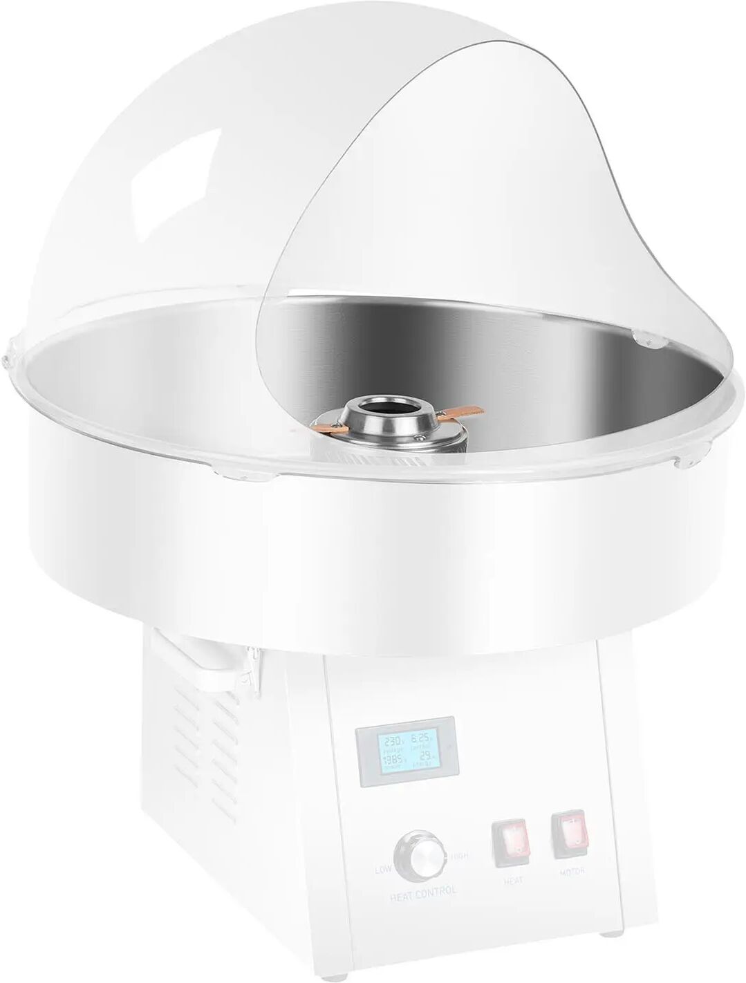 Royal Catering Cupola paraschizzi - 62 cm - vetro acrilico RCZW-COV62